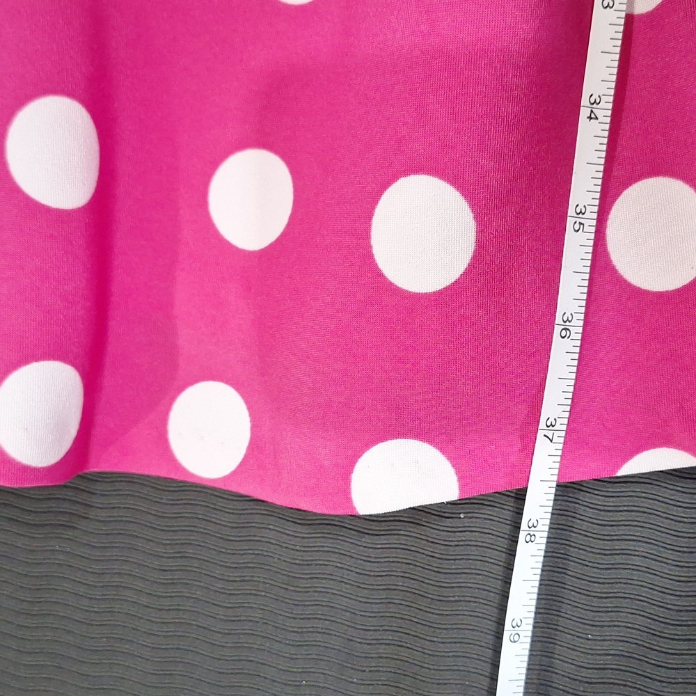 DB Pink and White Polka Dot Sleeveless Dress - Picture 10 of 10